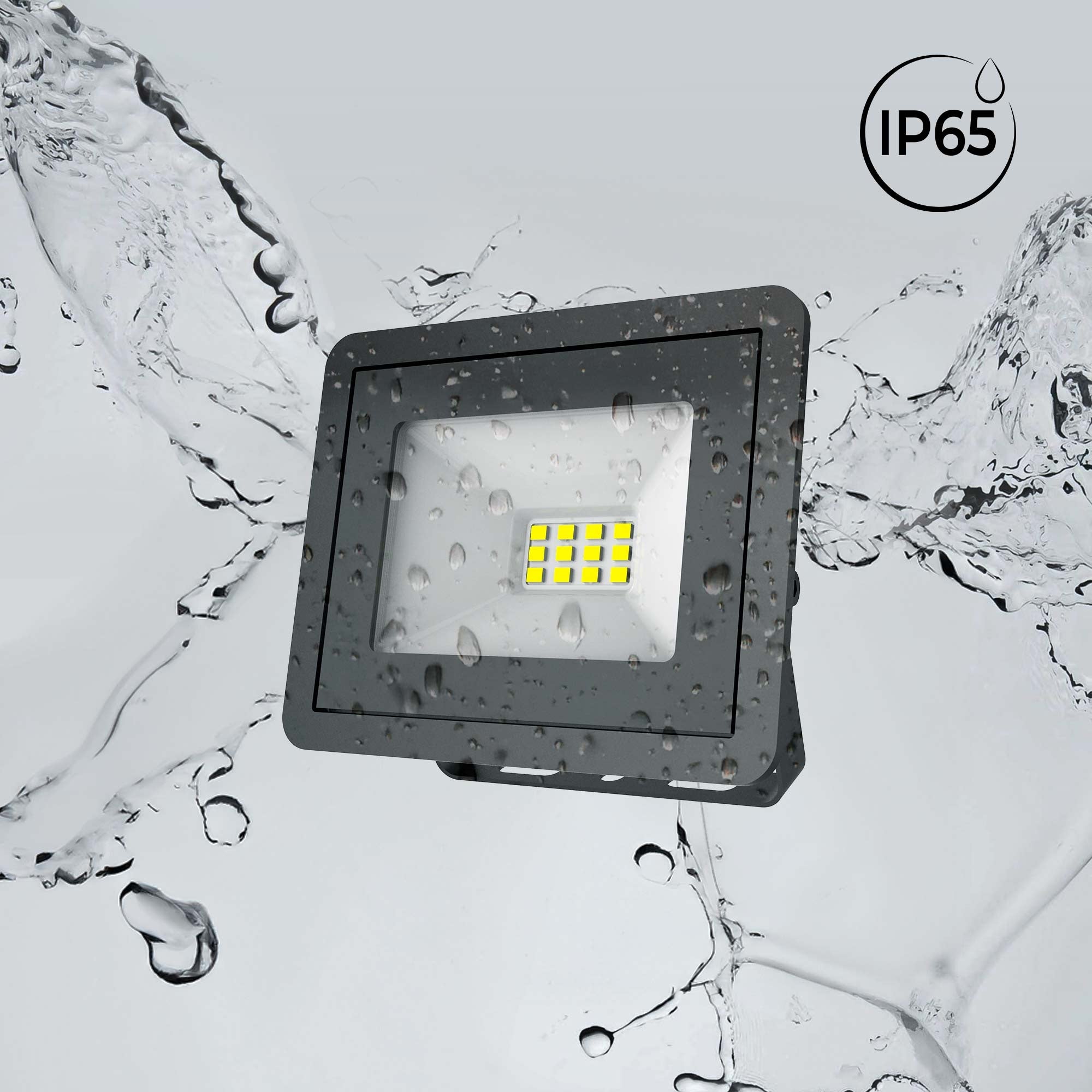 Proyector LED de exterior - Slim - 10W - 1100lm - IP65