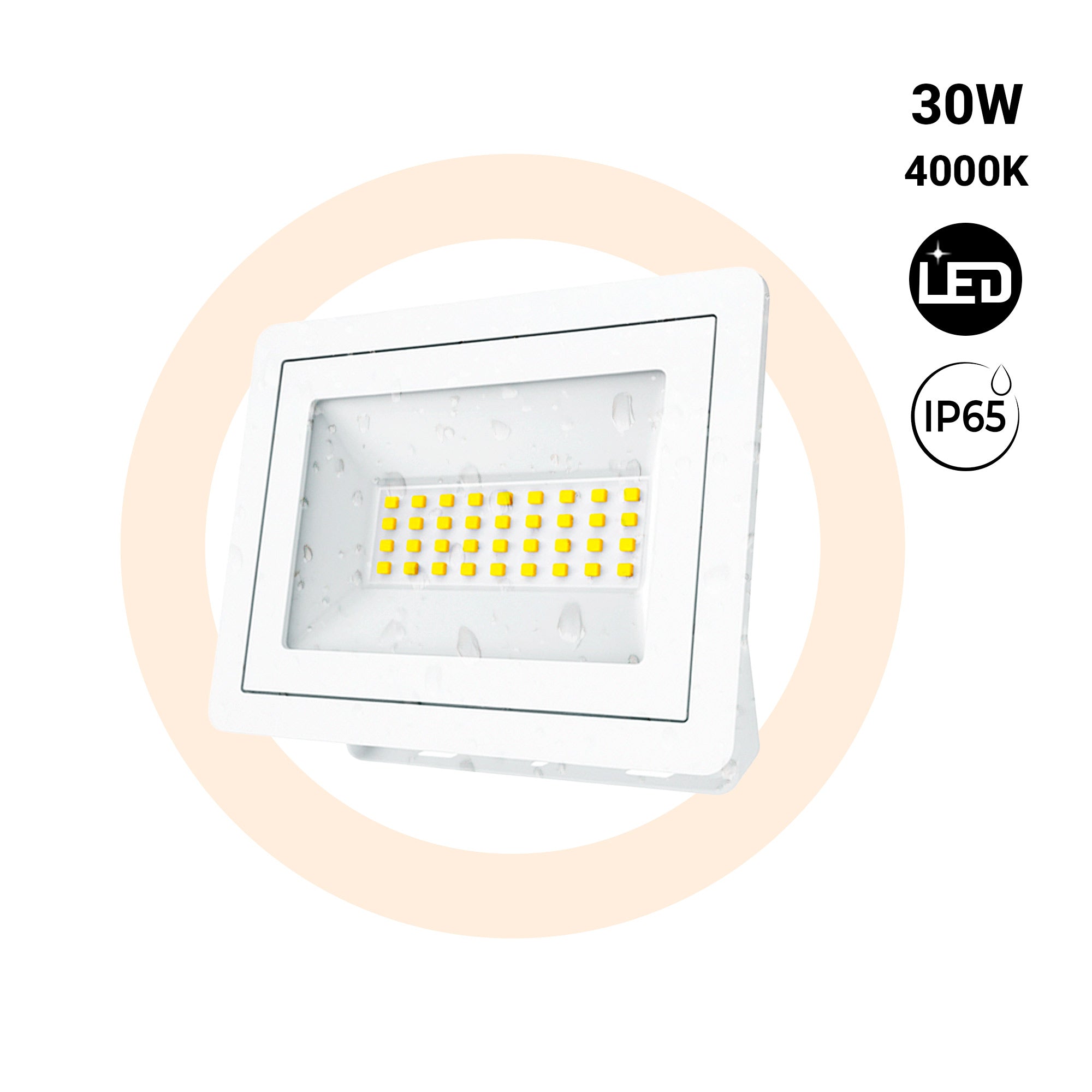 Proyector LED de exterior - Slim - 30W - 3200lm - IP65