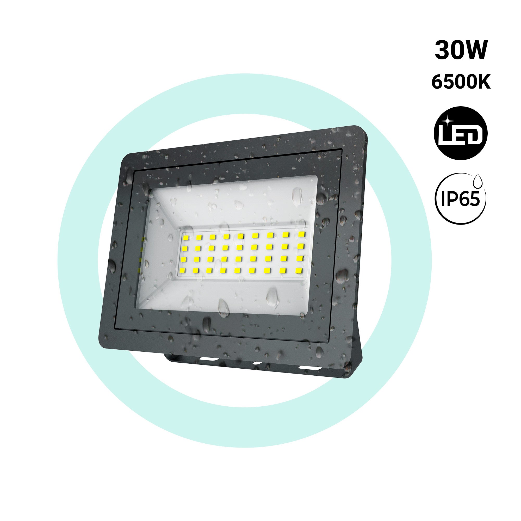Proyector LED de exterior - Slim - 30W - 3200lm - IP65