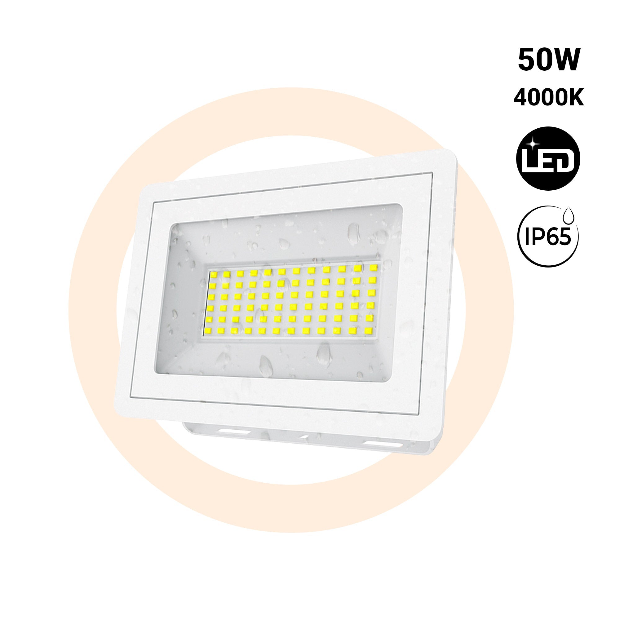 Proyector LED de exterior - Slim - 50W - 4900lm - IP65