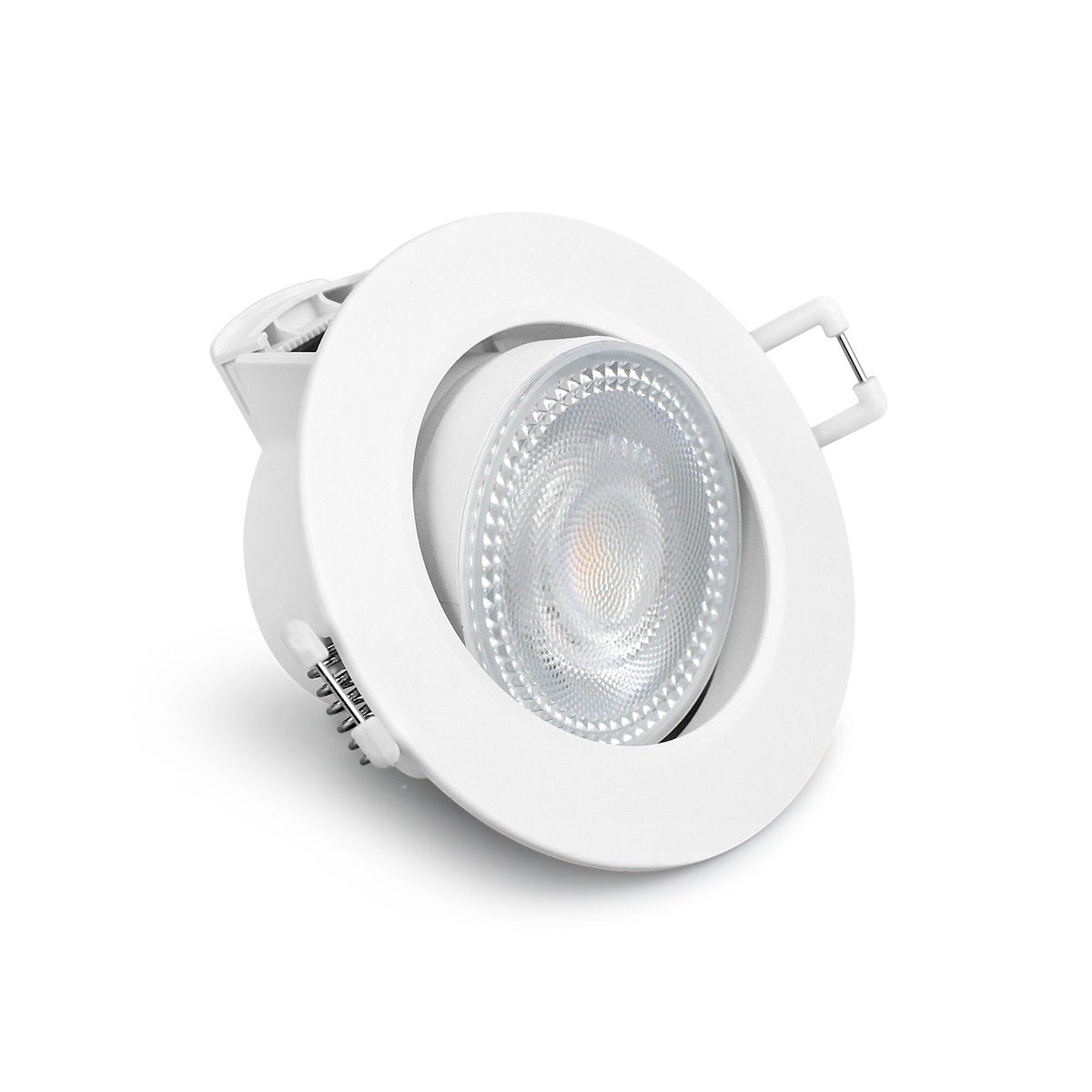 Downlight LED "Avalor" basculante - TRIAC dimmable - 5.5W - CCT - Corte Ø 70mm - IP44