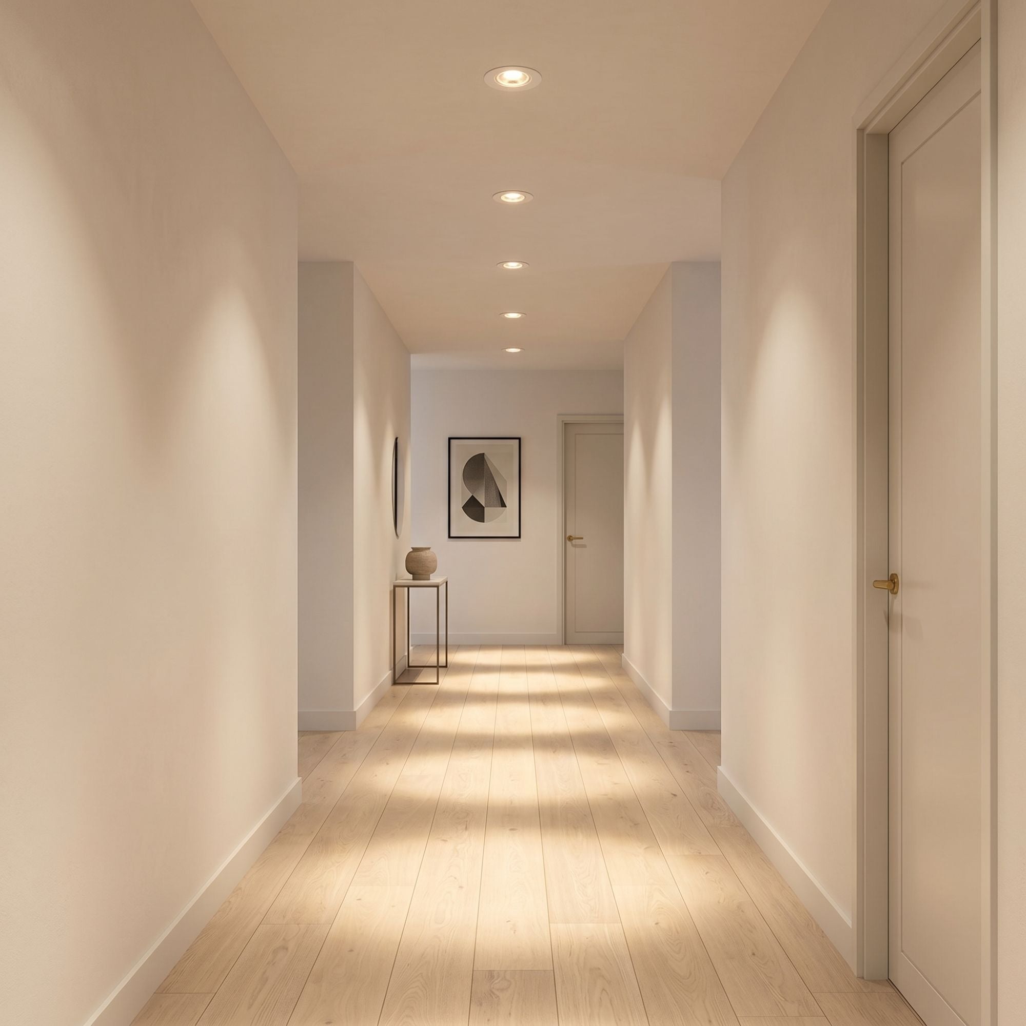 Downlight LED "Avalor" empotrable - TRIAC dimmable - 5.5W - CCT - Corte Ø 70mm - IP65