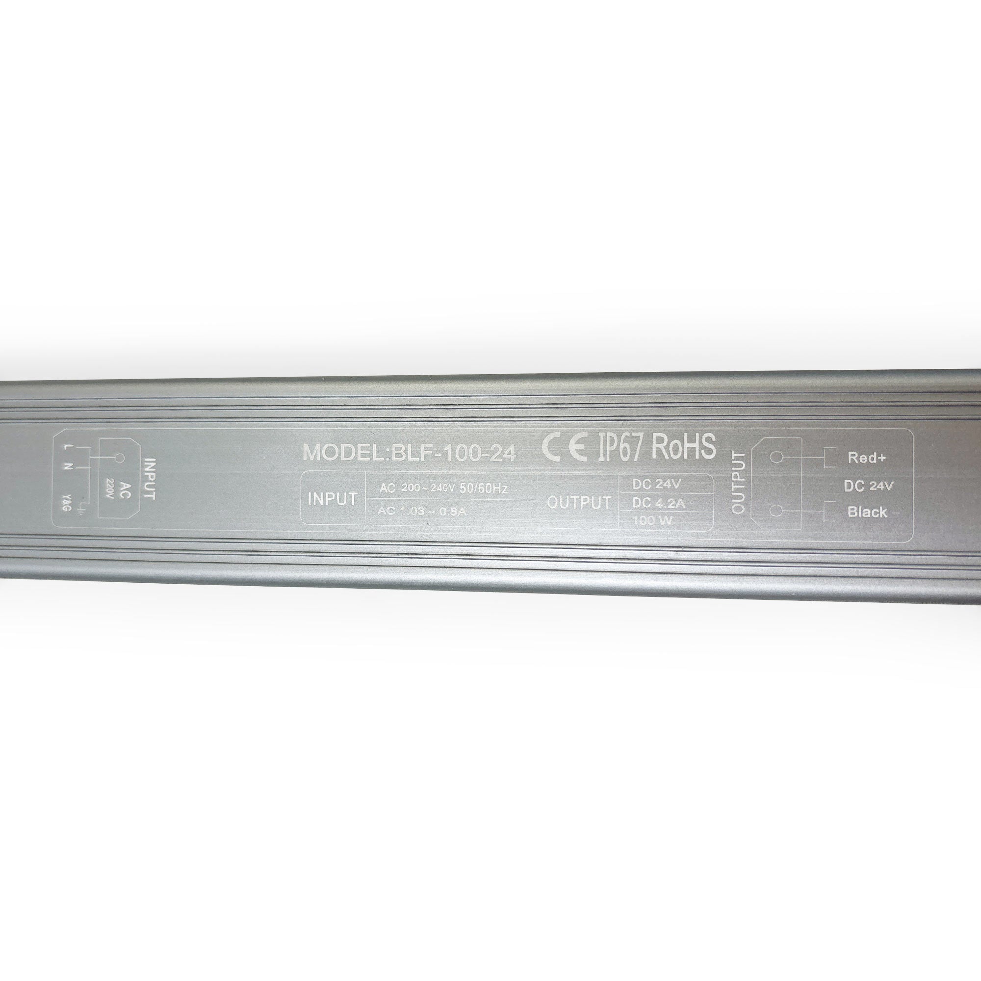 Fuente de alimentación estanca Slim 100W - 24V - 4.1A - IP67