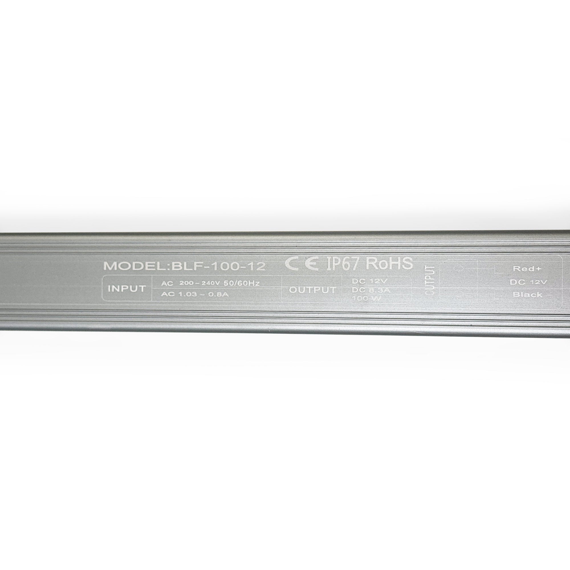 Fuente de alimentación estanca Slim 100W - 12V - 8.3A - IP67