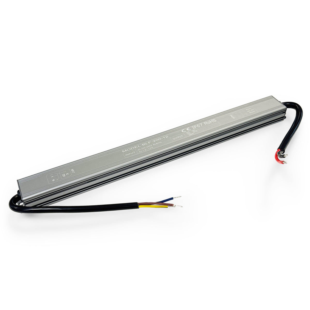 Fuente de alimentación estanca Slim 200W - 12V - 16.5A - IP67