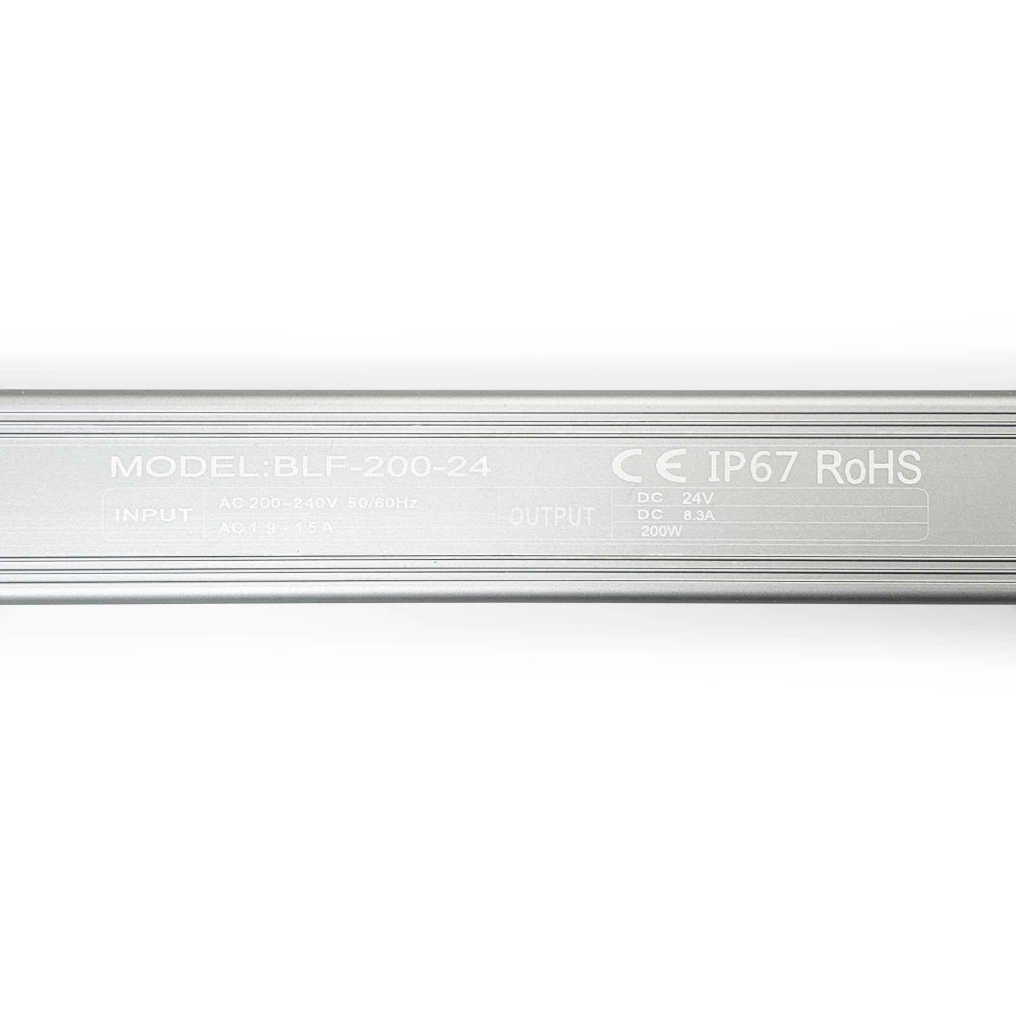 Fuente de alimentación estanca Slim 200W - 24V - 8.3A - IP67