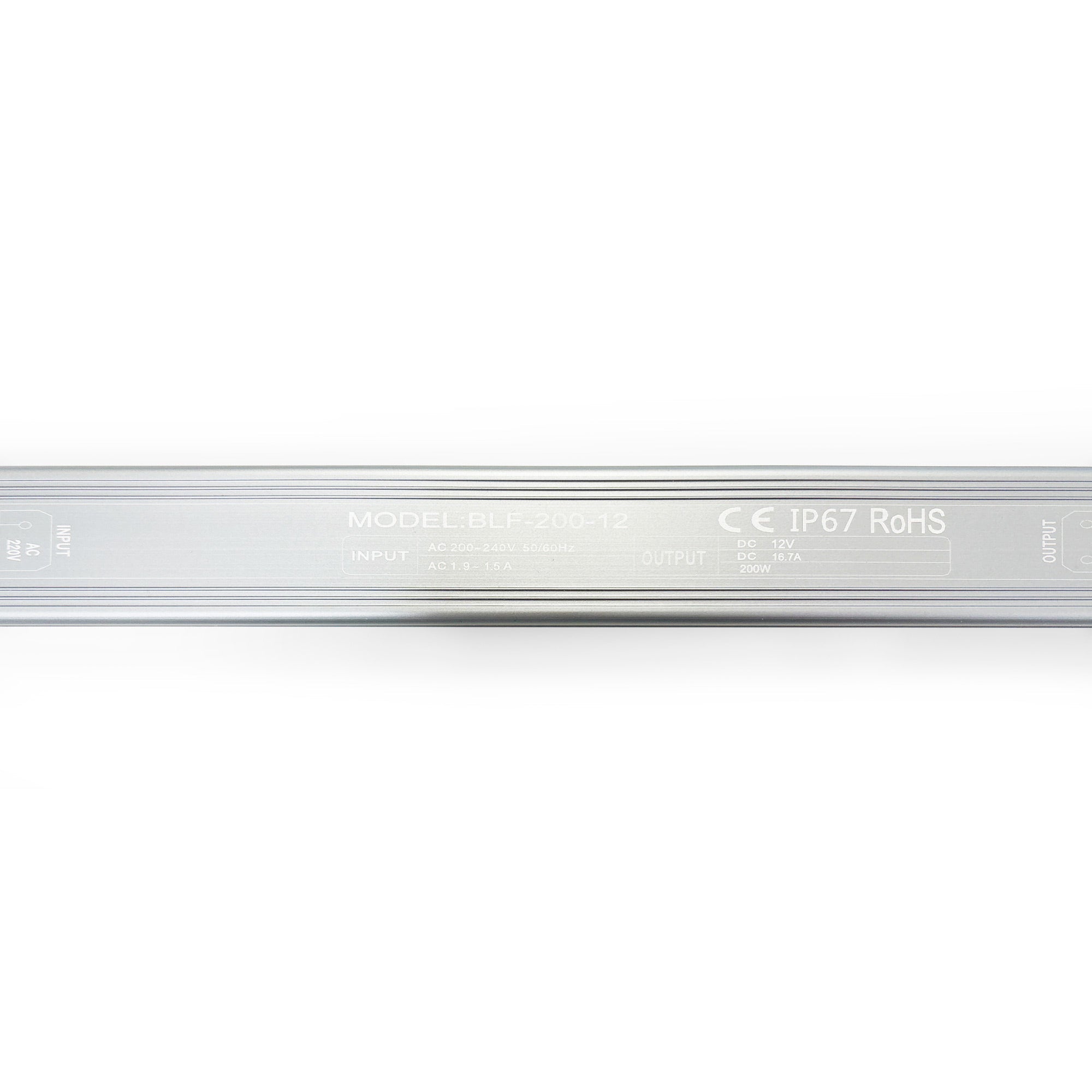 Fuente de alimentación estanca Slim 200W - 12V - 16.5A - IP67