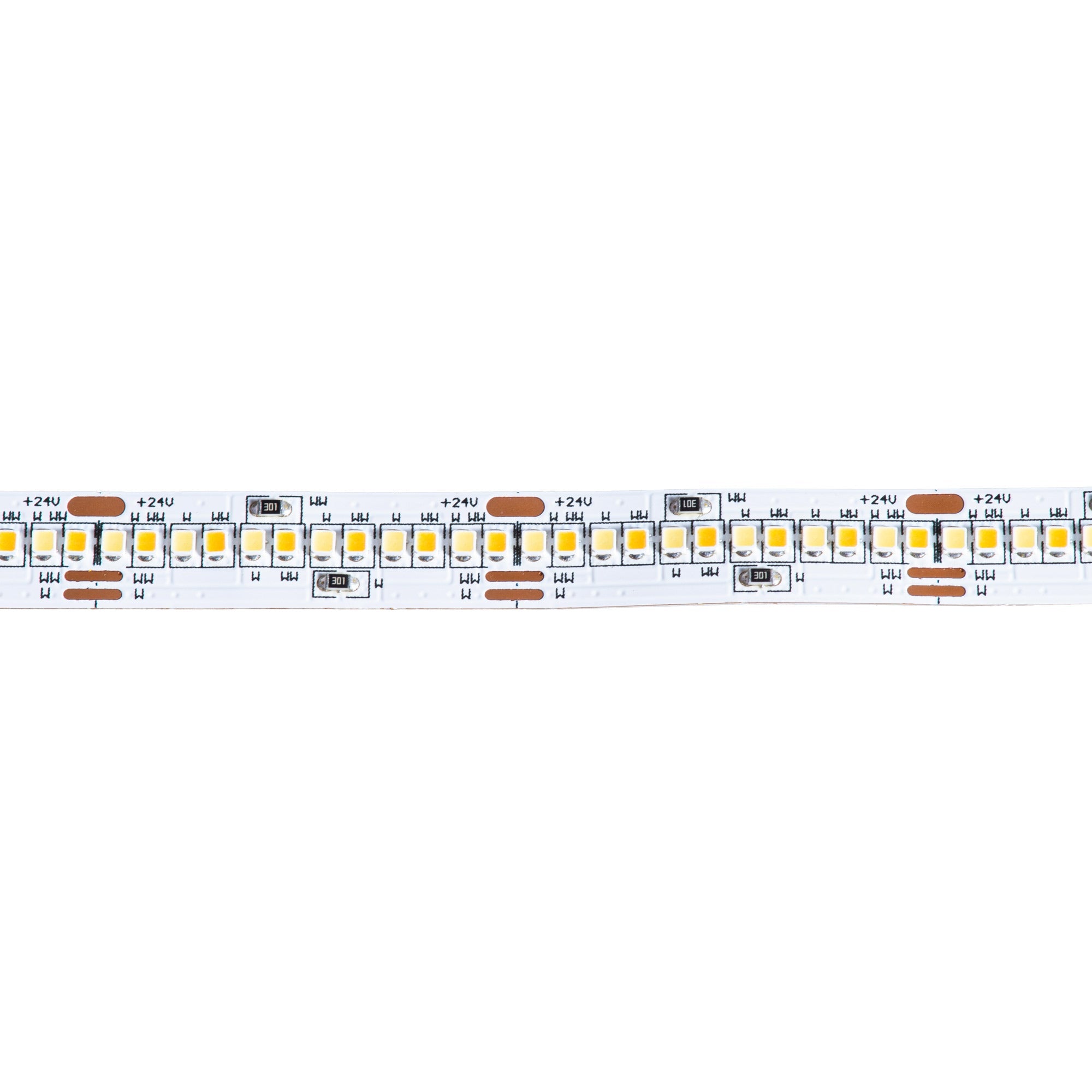 Tira LED SMD2216 - CCT - 24V DC - 30W/m - 10mm - IP20 - 5 metros