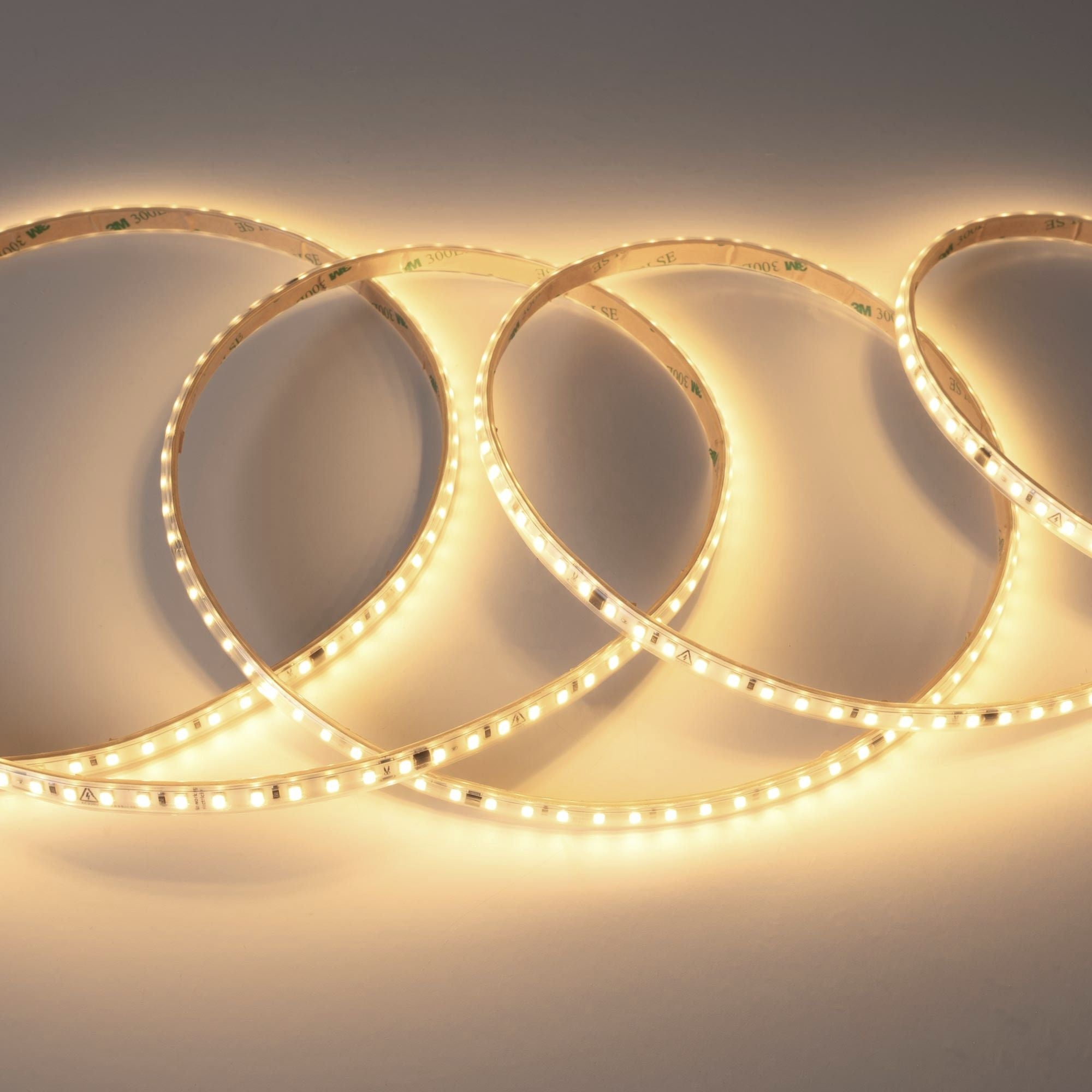 Tira LED 220V AC - Monocolor - 8W/m - 10mm - IP65 - 50 metros - 120ch/m