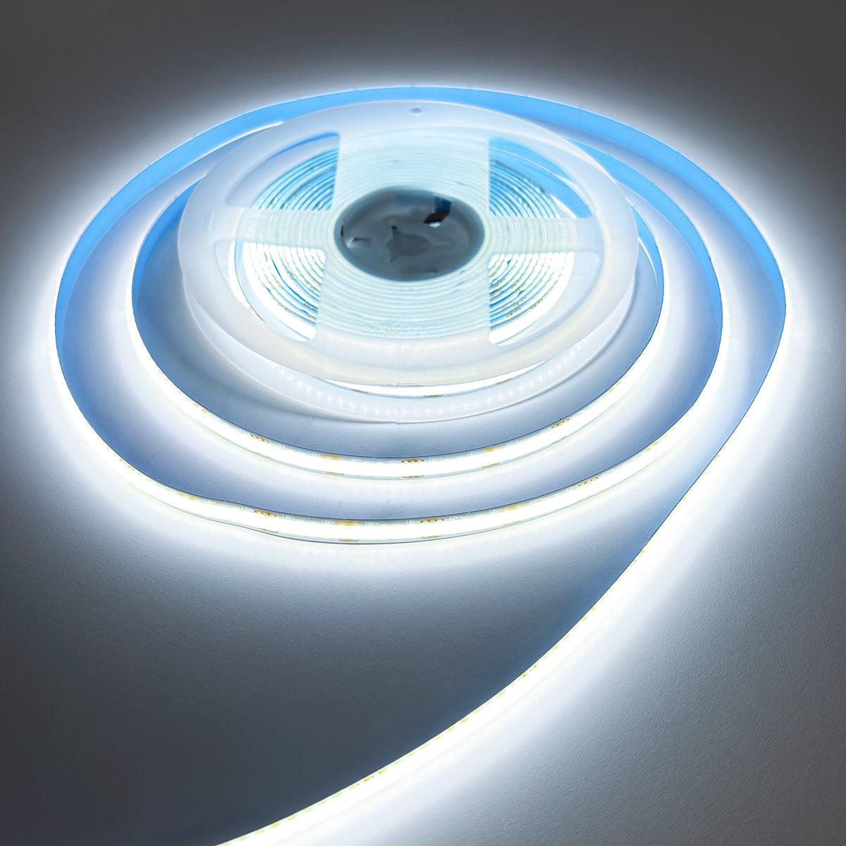 Tira LED COB 12V DC monocolor - 10W/m - 8mm - CRI90 - IP20 - 5 metros