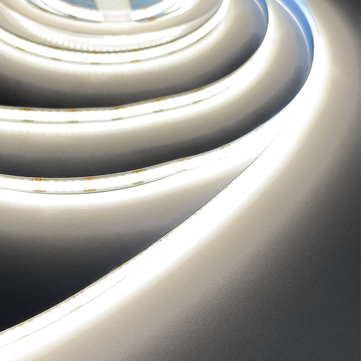 Tira LED COB 12V DC monocolor - 10W/m - 8mm - CRI90 - IP20 - 5 metros