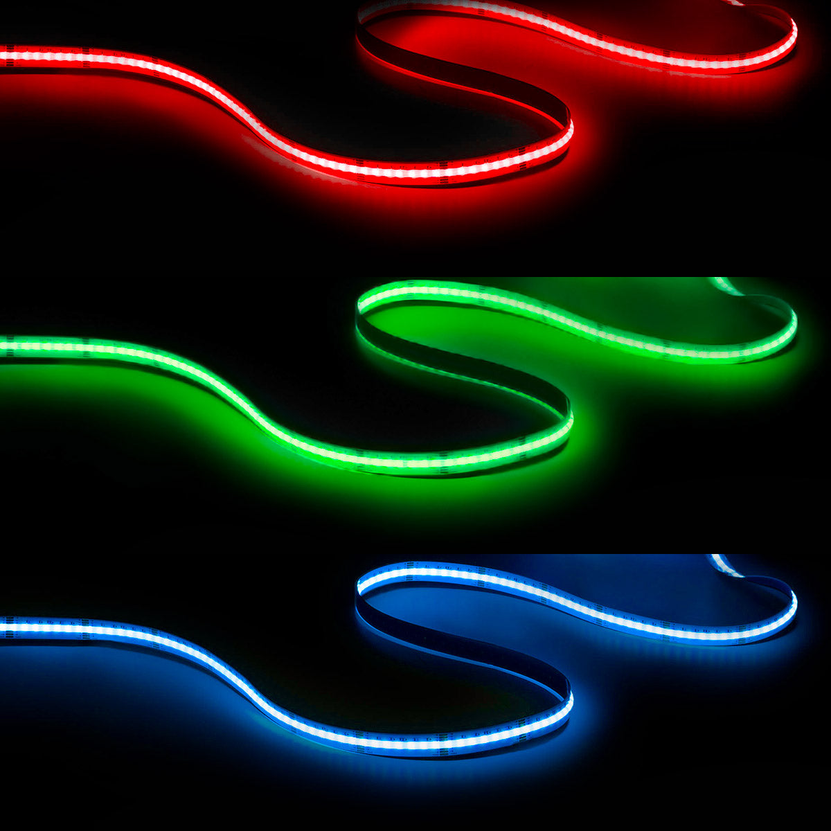 Tira LED COB 24V DC - RGB + CCT - 19W/m - 12mm - IP20 - Rollo de 10 metros