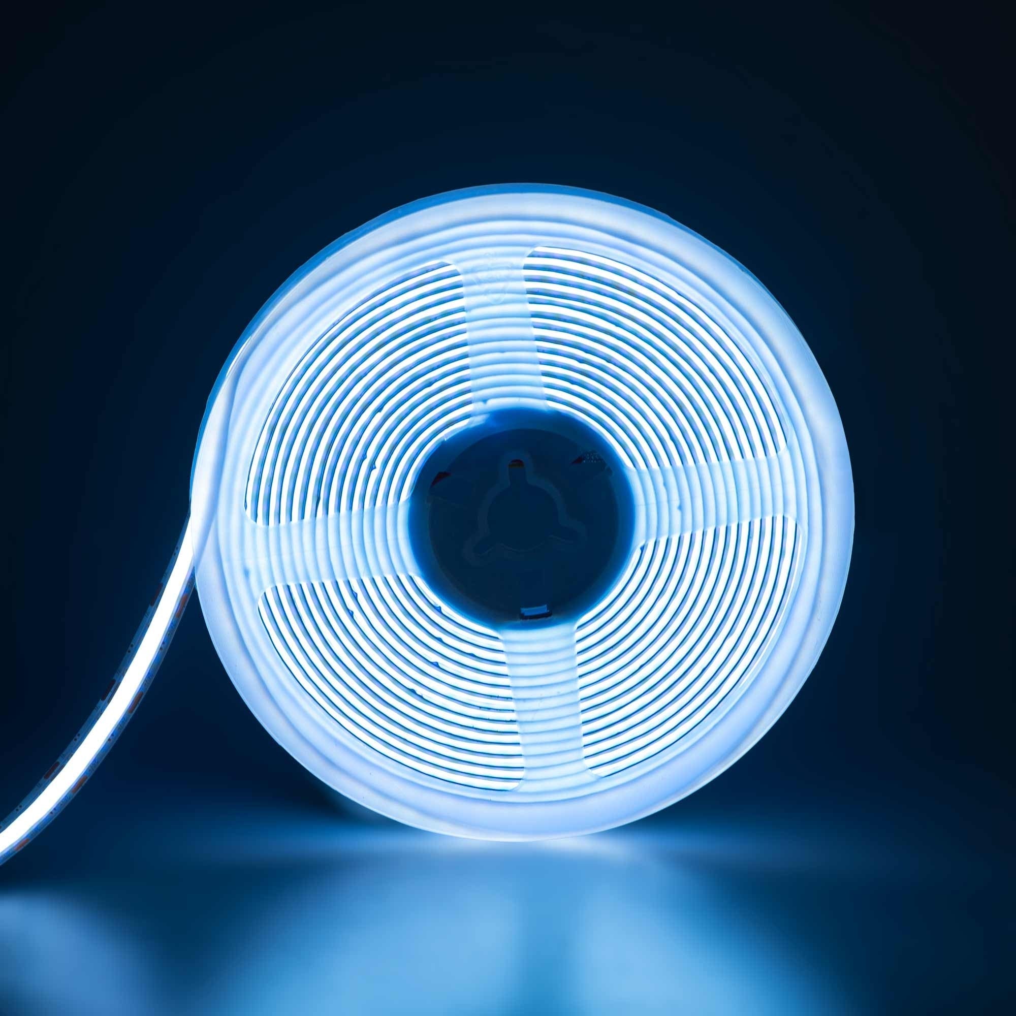 Tira LED COB Dual White - 24V DC - 14W/m - 8mm - 600 LED/m - IP20 - 5 metros