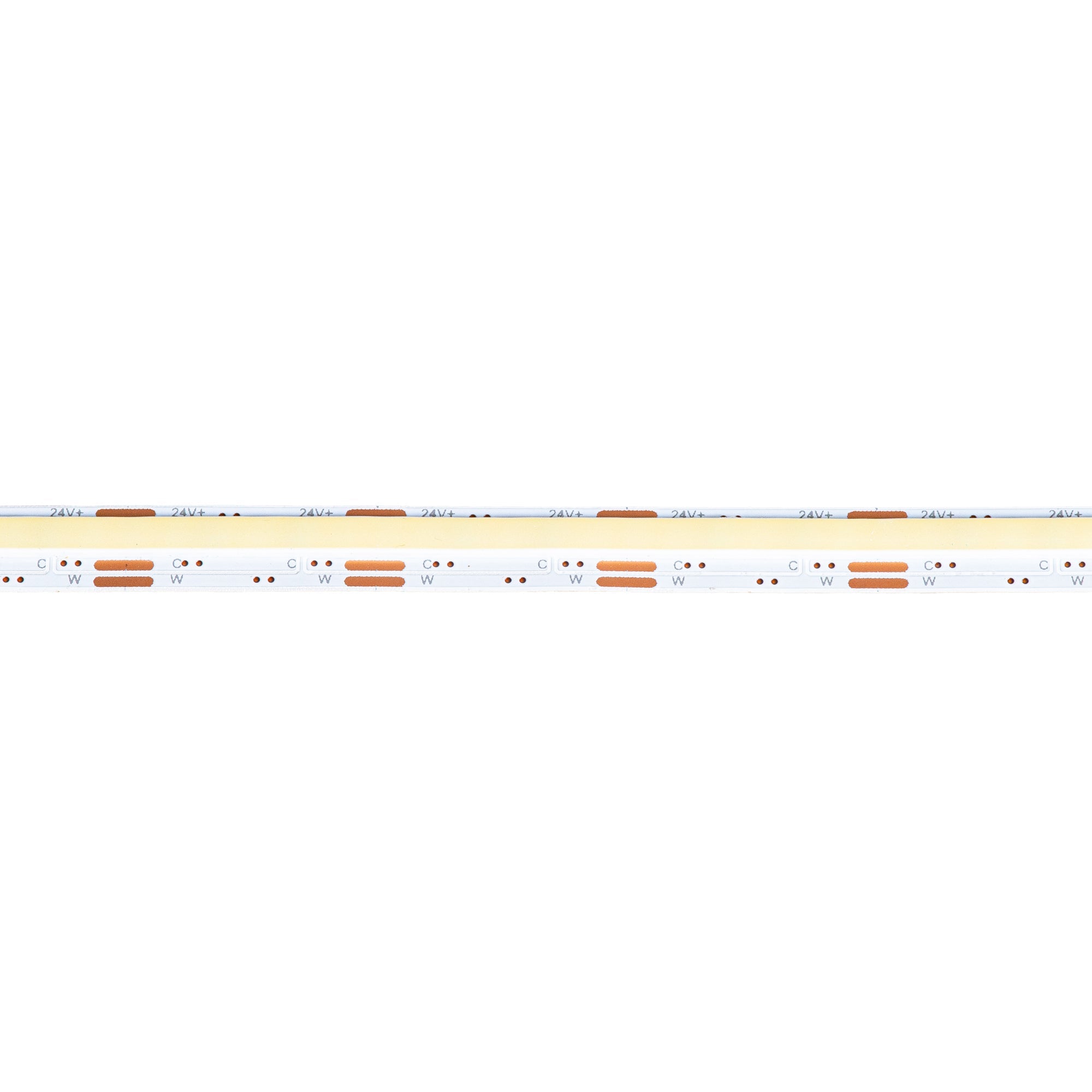 Tira LED COB Dual White - 24V DC - 14W/m - 8mm - 600 LED/m - IP20 - 5 metros