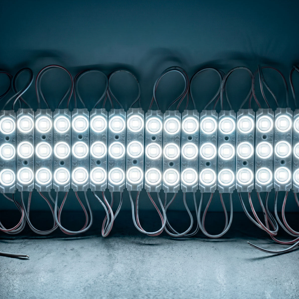Módulo LED monocolor para rótulos - 1.2W - 12V - 160° - IP65