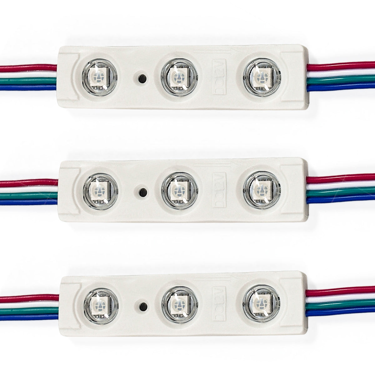 Módulos LED RGB IC para rótulos - 0.72W - 12V - IP65 - 120º