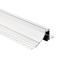 Perfil tira LED integración / trimless esquina - 94 x 34mm - Kit completo - 2 metros