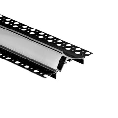 Perfil tira LED integración / trimless esquina - 96 x 35mm - Kit completo - 2 metros