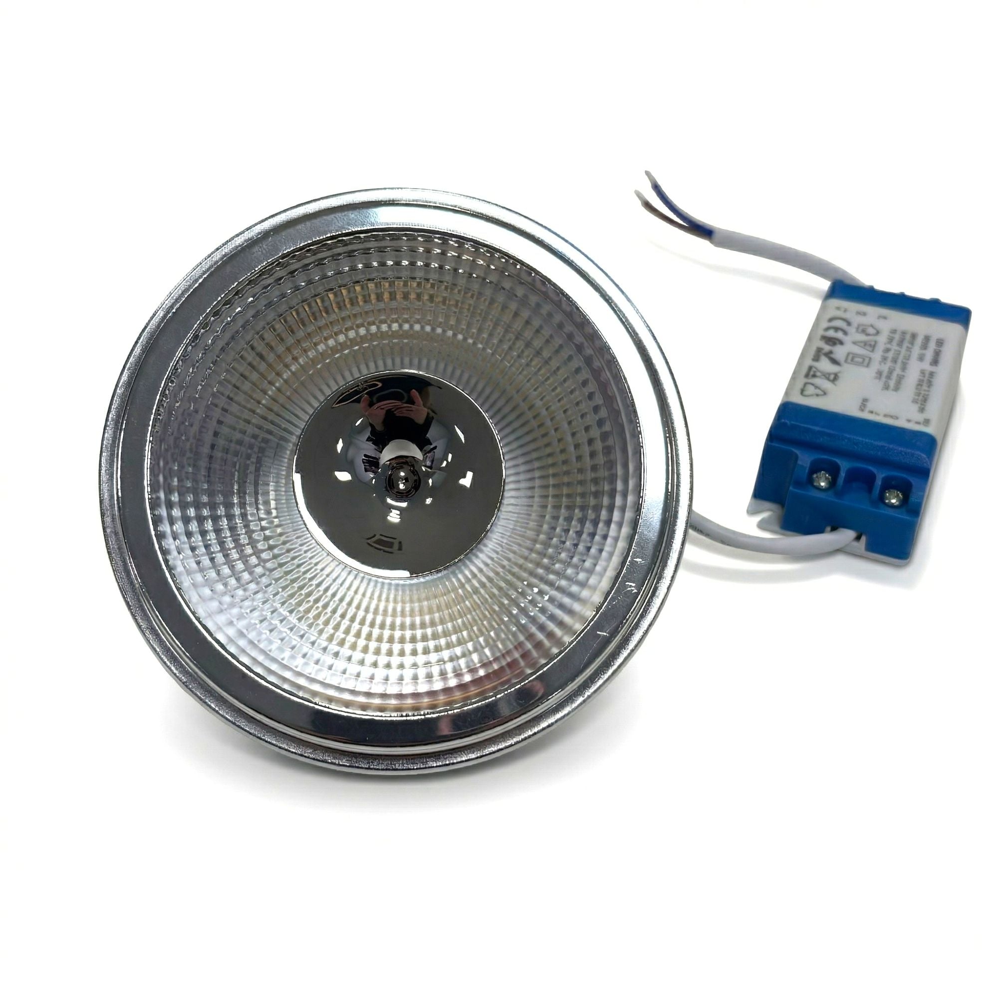 Bombilla LED AR111 con driver externo - 12W - 4000K