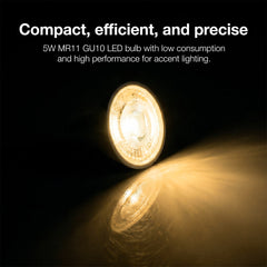 Mini Bombilla LED - MR11 GU10 - 5W - 45º