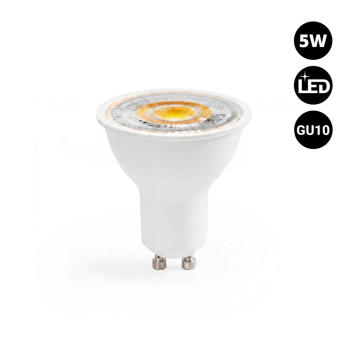 Bombilla LED de colores - GU10 - 5W - 45º