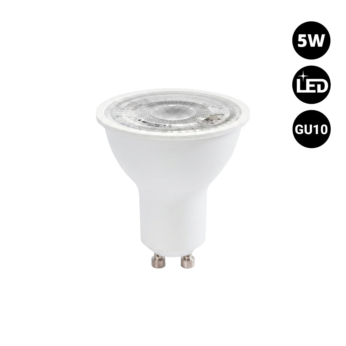 Bombilla LED de colores - GU10 - 5W - 45º