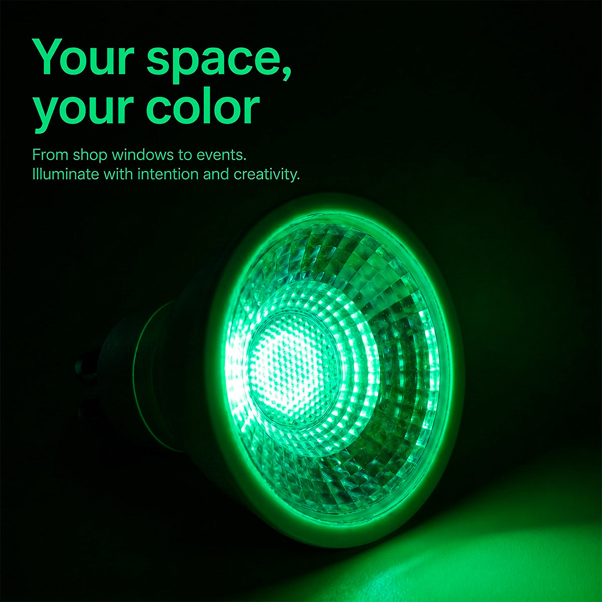 Bombilla LED de colores - GU10 - 5W - 45º