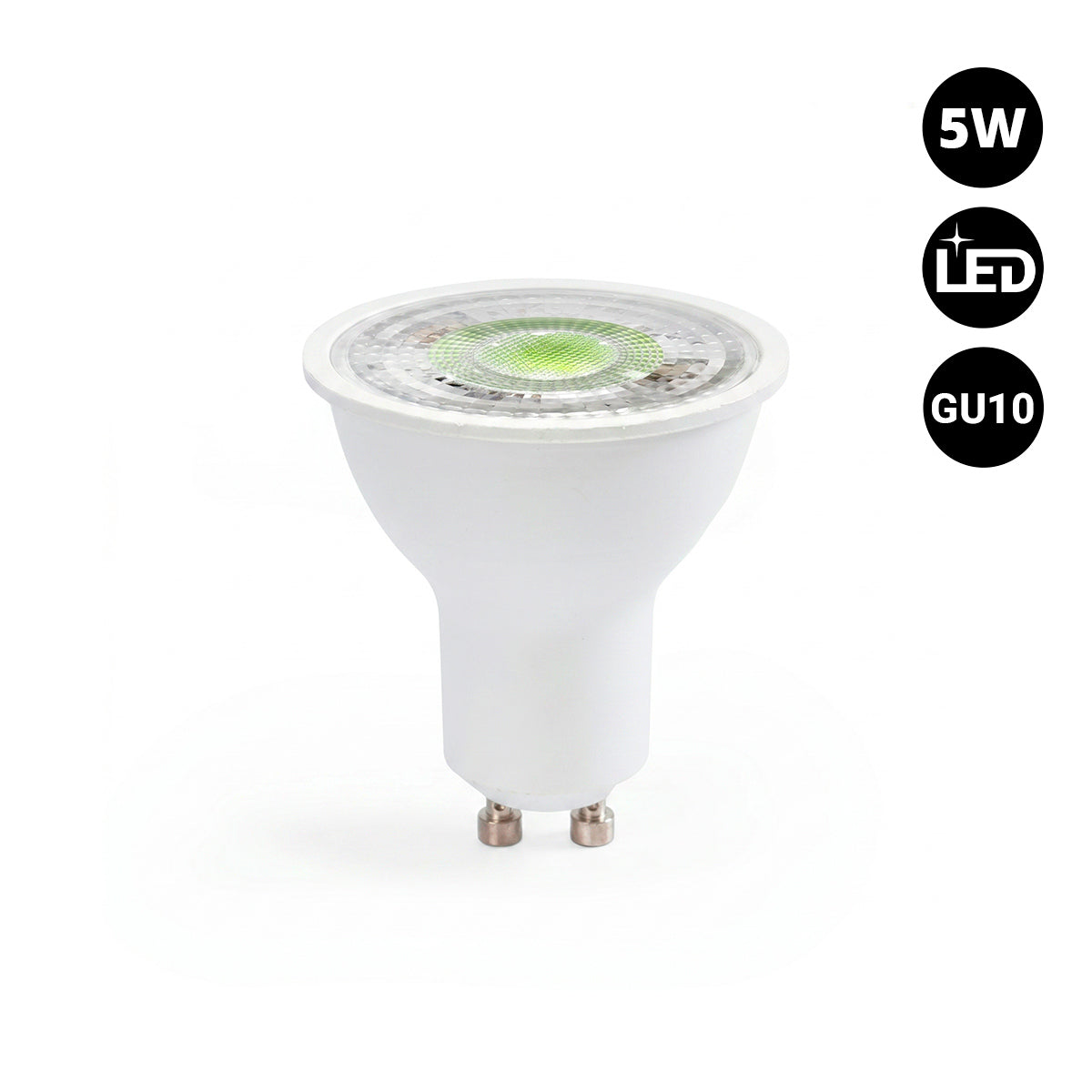 Bombilla LED de colores - GU10 - 5W - 45º