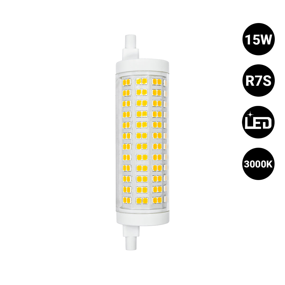 Bombilla LED R7S - 118mm - 2200lm - 15W
