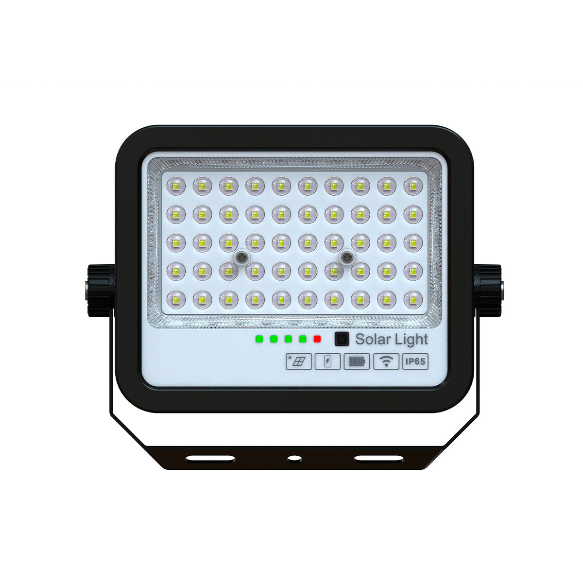 Proyector solar con panel y mando a distancia - 50W - 6500K - IP65