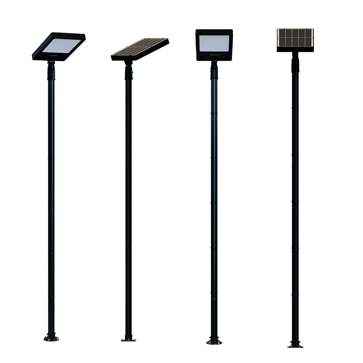 Farola solar con panel y mando a distancia - LED CCT - 240W - IP54