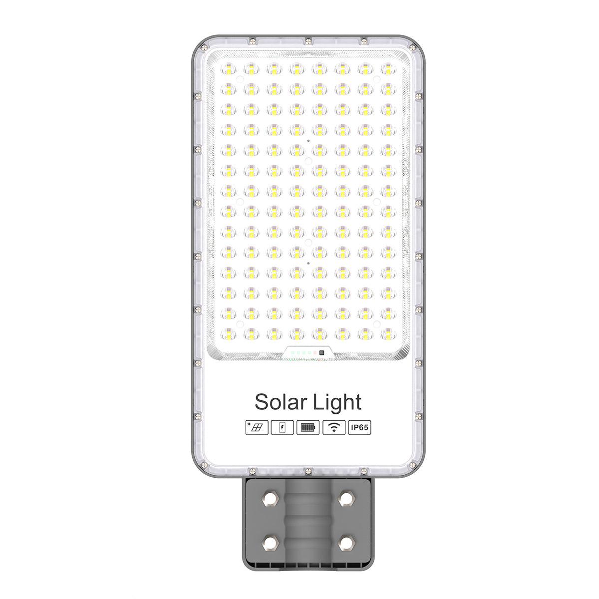 Farola solar con panel y mando a distancia - 200W - 6500K - IP65