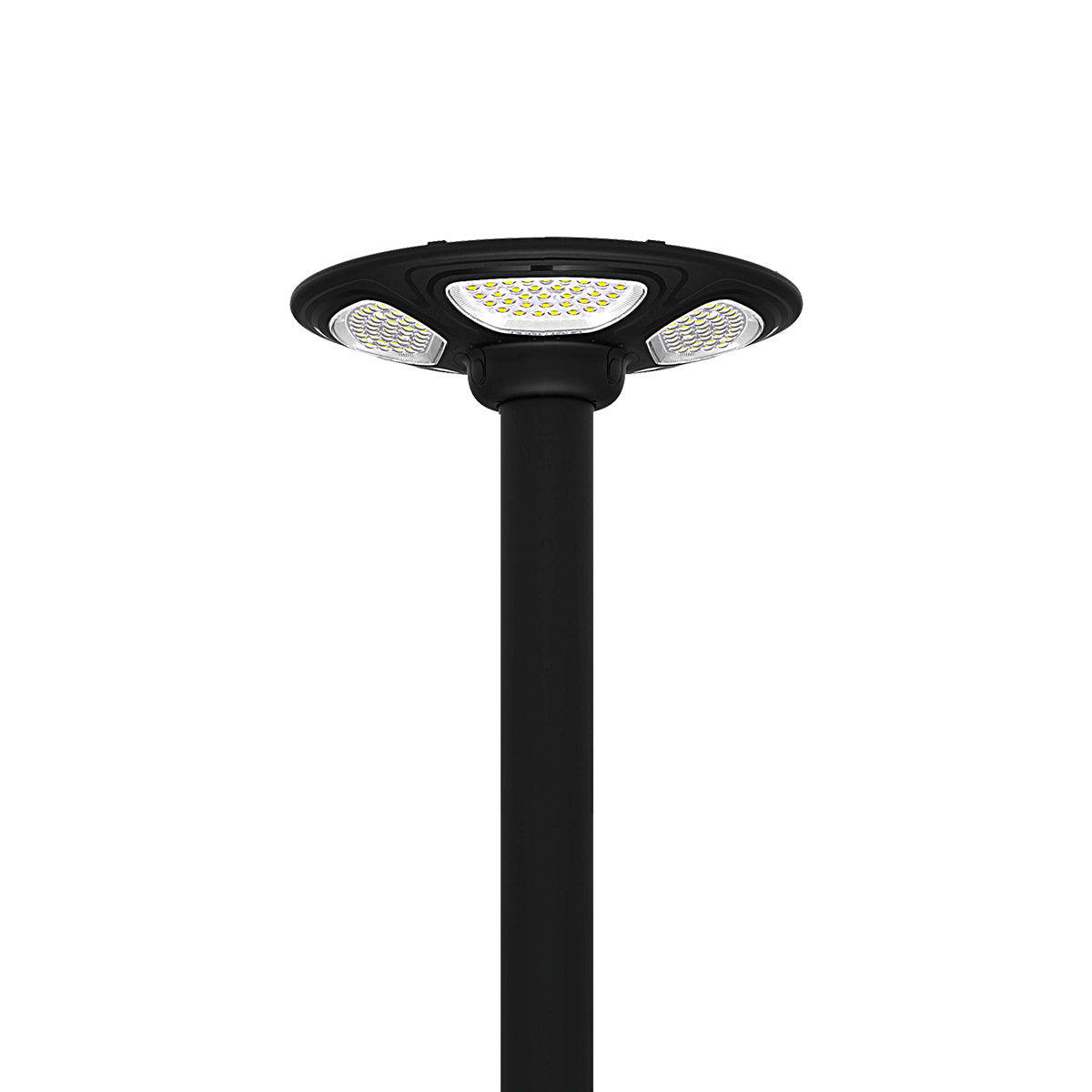 Farola solar con panel y mando a distancia - Sensor PIR - 150W - 6500K - IP54