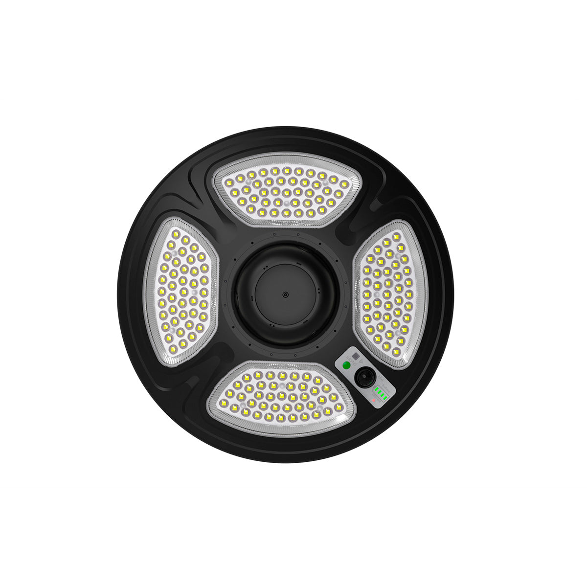 Farola solar con panel y mando a distancia - Sensor PIR - 150W - 6500K - IP54