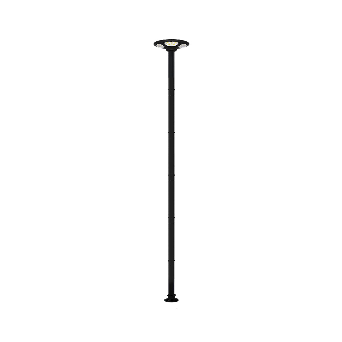 Farola solar con panel y mando a distancia - Sensor PIR - 150W - 6500K - IP54
