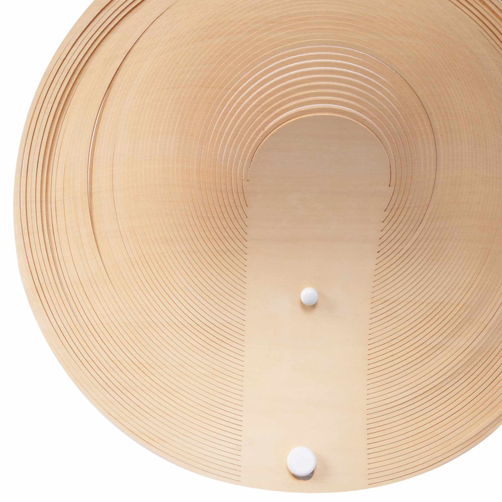 Aplique de diseño en madera "Ronda" - 16W - ø 40cm