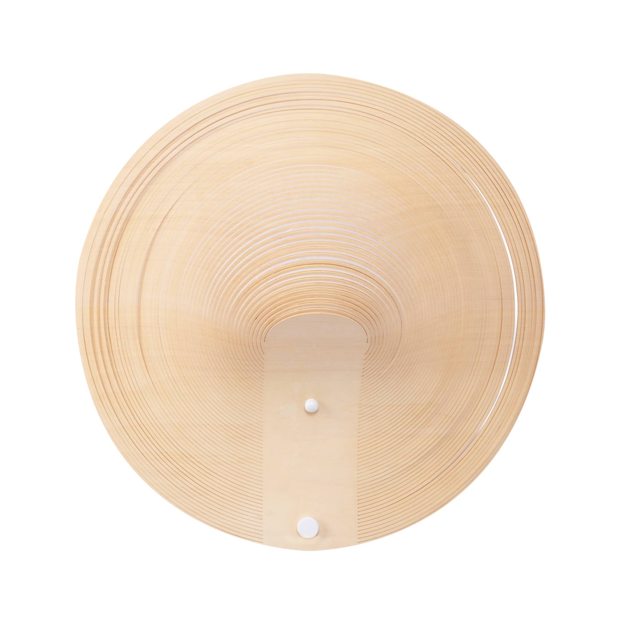 Aplique de diseño en madera "Ronda" - 16W - ø 40cm