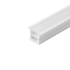 Funda de silicona flexible blanca - Tira LED a neón - 10x10 mm - Empotrable