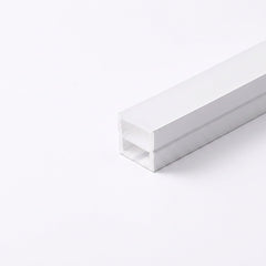 Funda de silicona flexible blanca - Tira LED a neón - 10x10 mm - Superficie