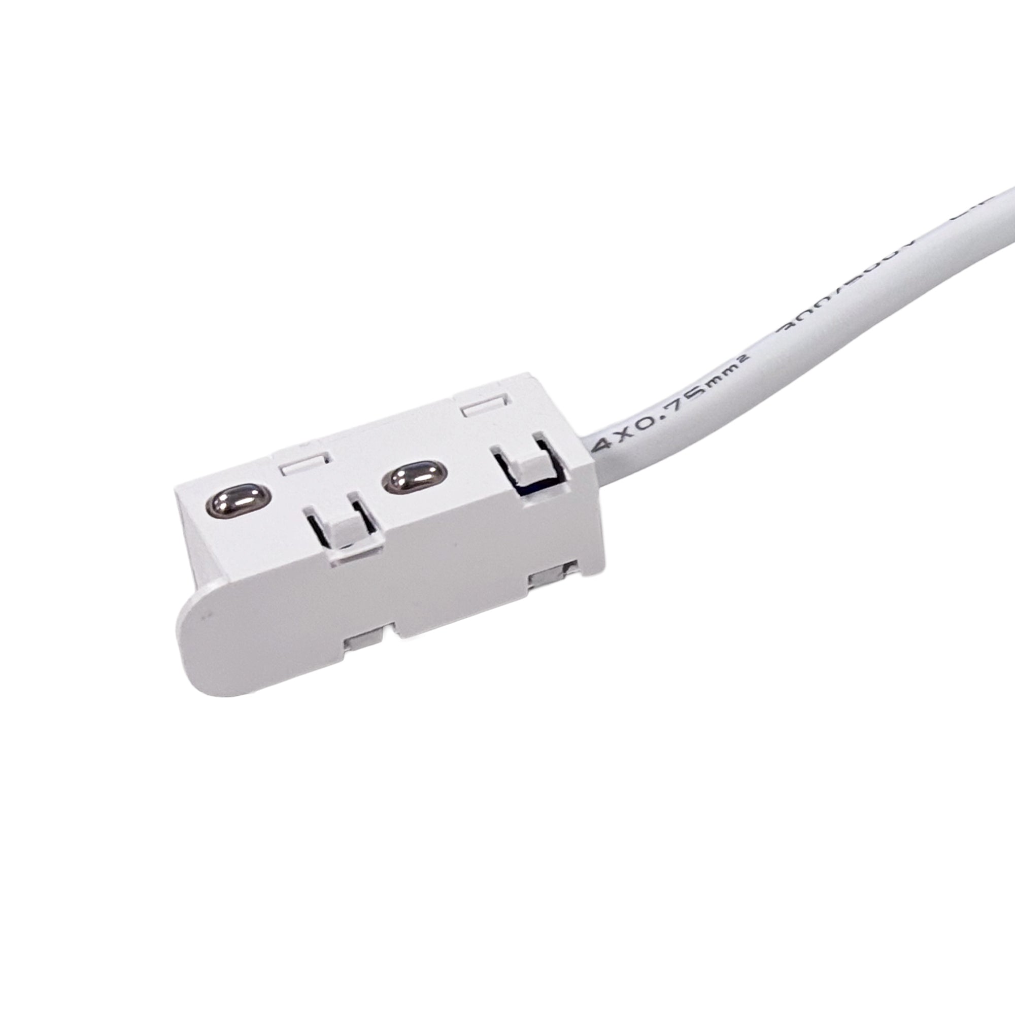 Conector de inicio con cable para carril magnético -  48V  - 20 mm - V2