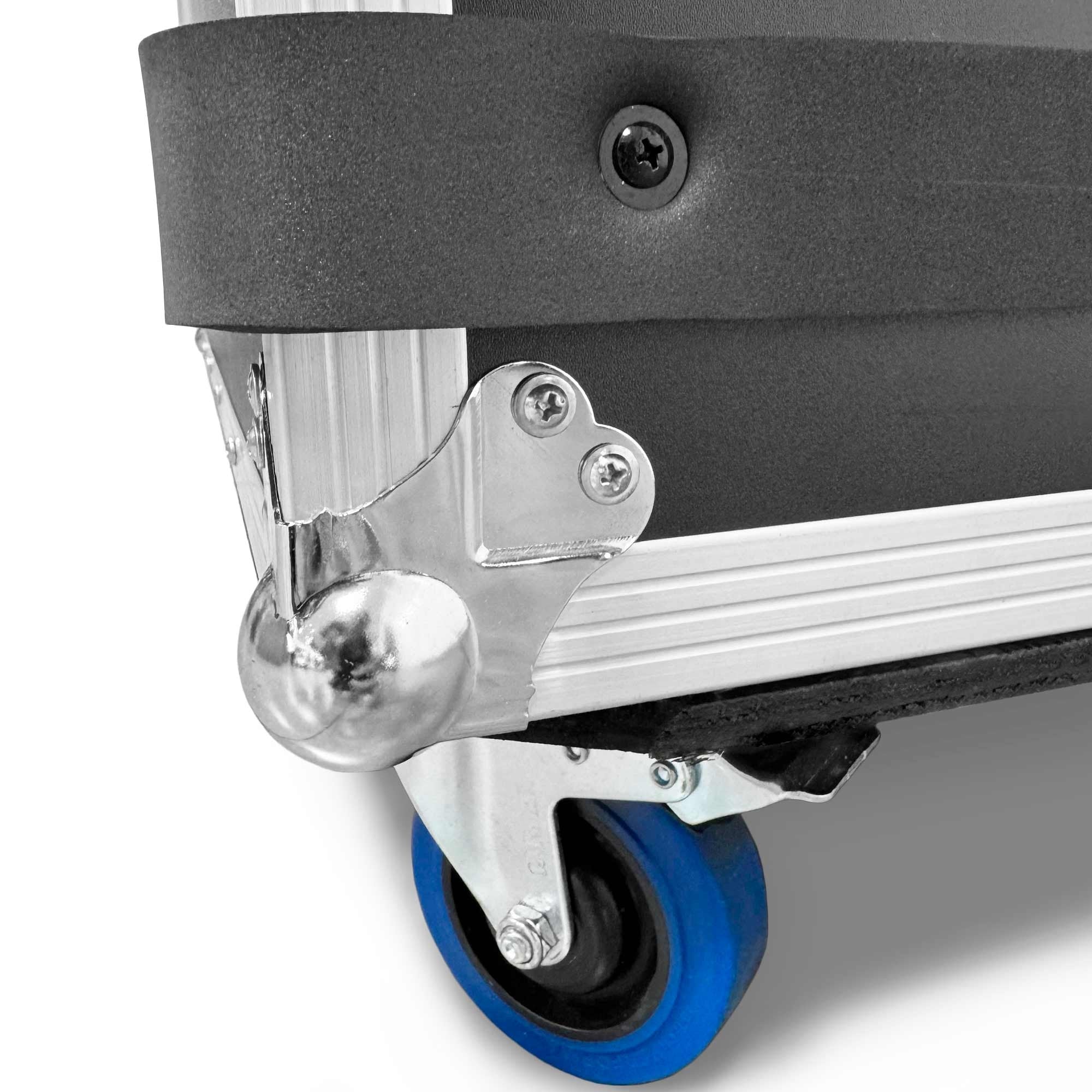 Flight Case para Tótem LCD DLS43 - con Foam, Ruedas y Asas – Transporte Seguro en Ferias y Eventos