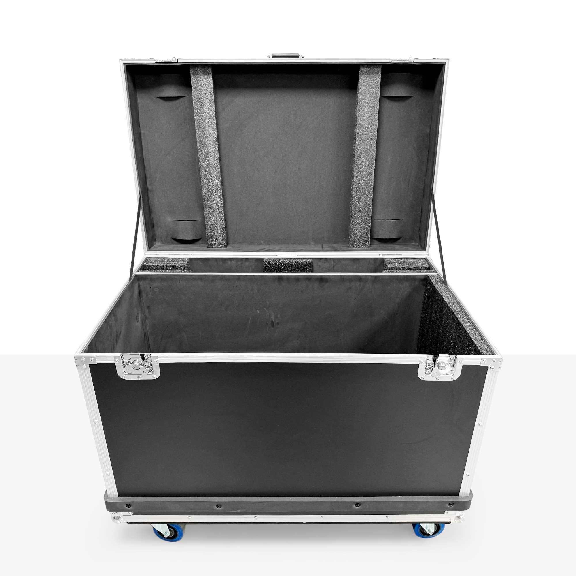 Flight Case para Digital Kiosk 43" DDT43 Base "K" - con Foam, Ruedas y Asas