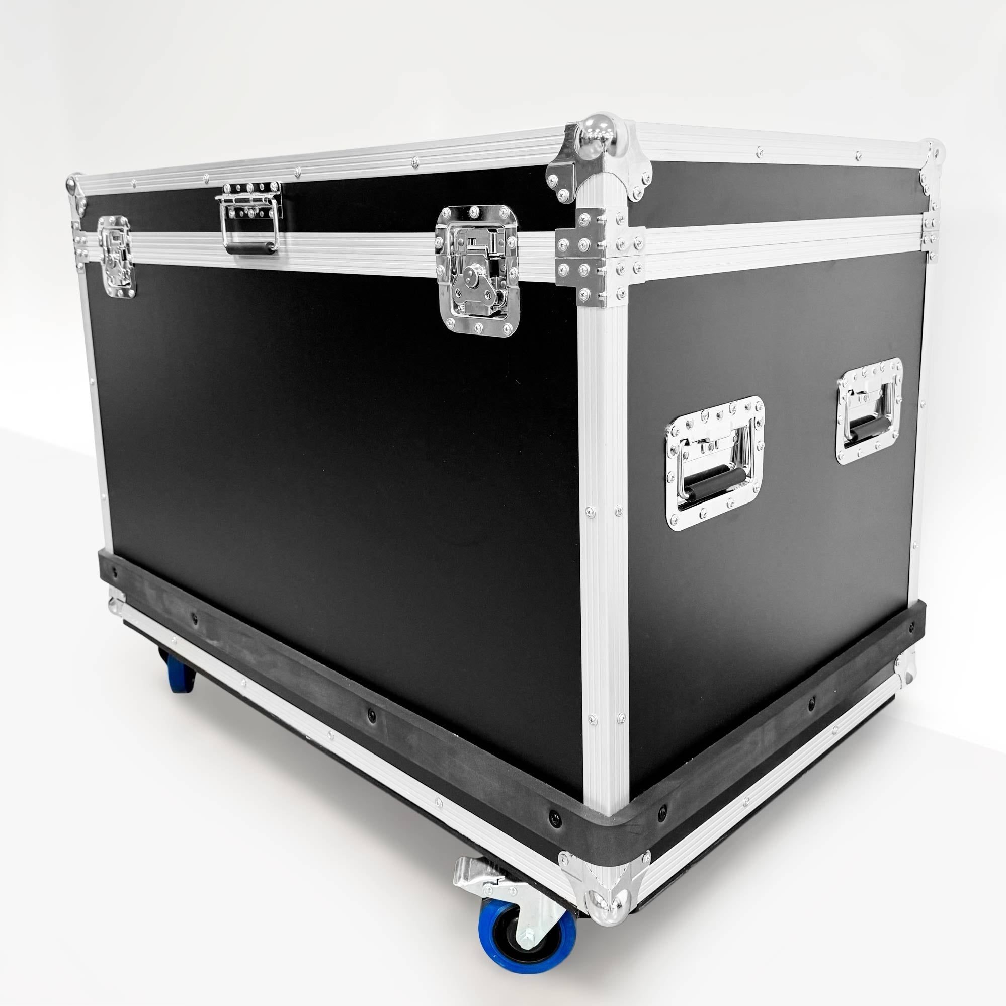 Flight Case para Digital Kiosk 43" DDT43 Base "K" - con Foam, Ruedas y Asas