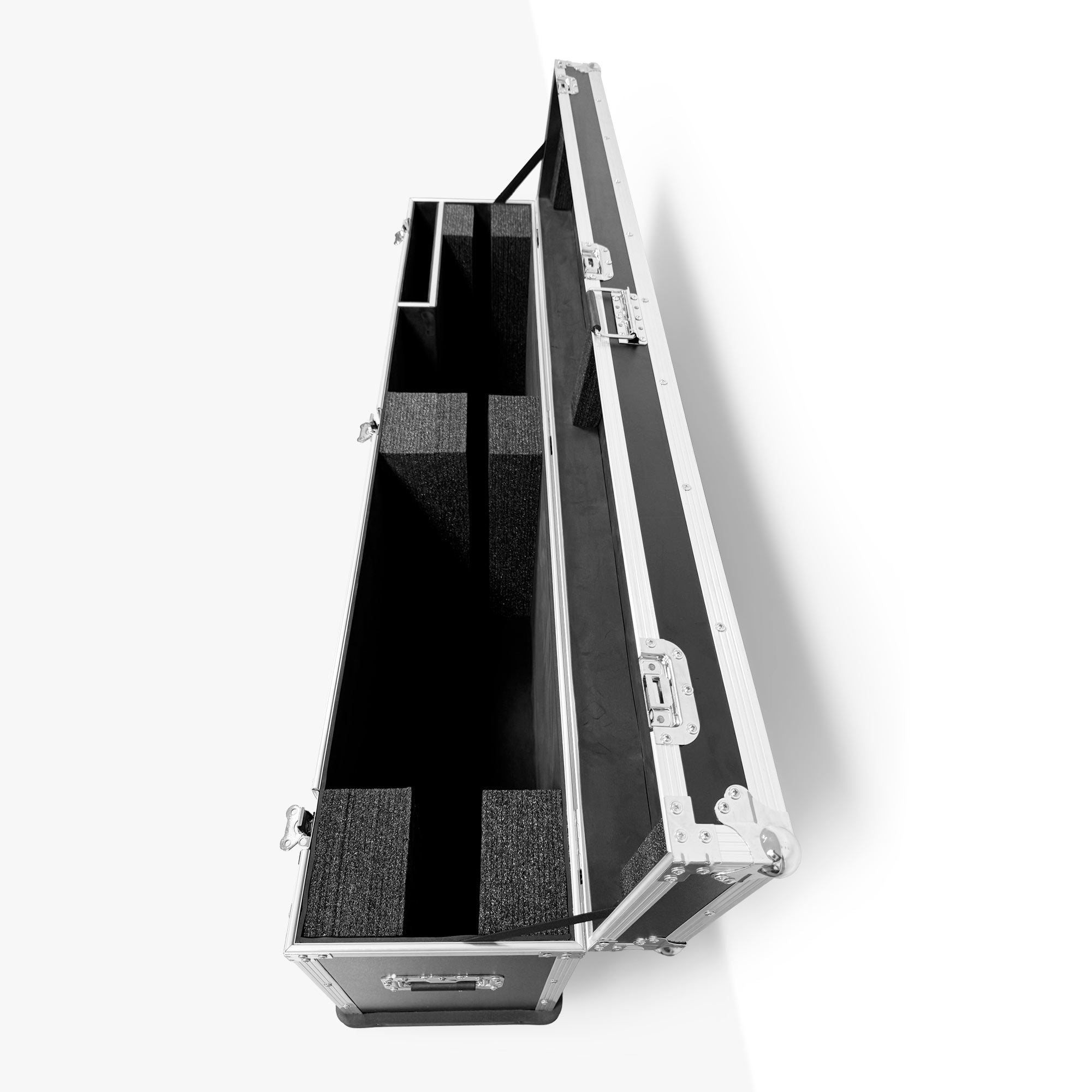 Flight Case para Tótem LCD DLS43 - con Foam, Ruedas y Asas – Transporte Seguro en Ferias y Eventos