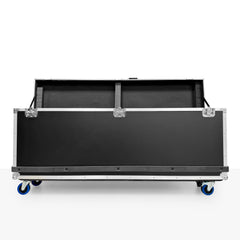 Flight Case para Tótem LCD DLS43 - con Foam, Ruedas y Asas – Transporte Seguro en Ferias y Eventos