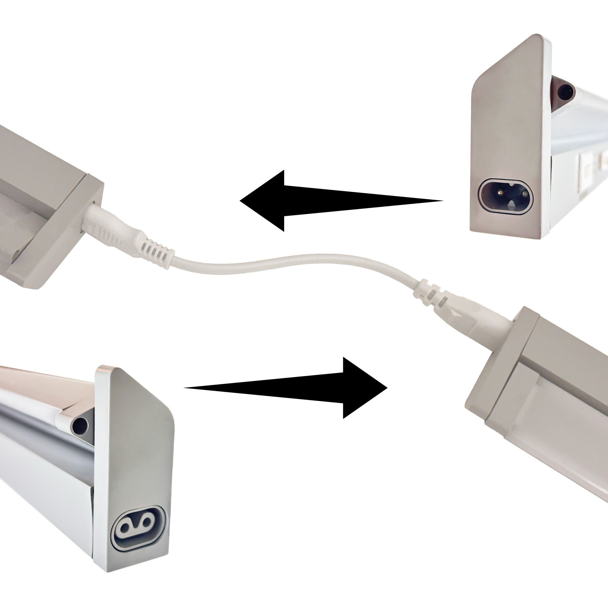 Regleta LED bajo mueble - CCT - Interconectable - 8W - 60cm