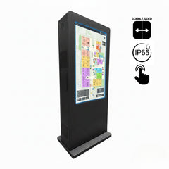 Tótem publicitario exterior pantalla LCD 55"- Doble cara -Táctil - Android