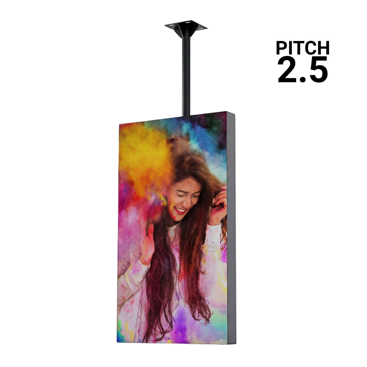 Display publicitario LED P2.5 - Full Color -  64 x 112cm - Indoor