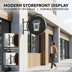 Display Banderola LED publicitario exterior P4.68mm