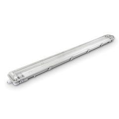 Pantalla estanca ECO CLIMATE - 2 tubos LED T8 - 150cm - Clips plásticos - IP65